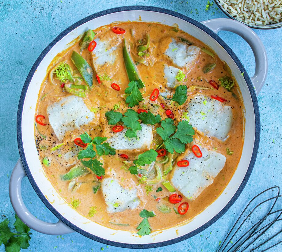 Kokos og currypanne
