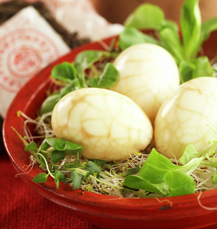 Krakelerte egg