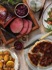 Reinsdyrstek med tilbehør - sharing