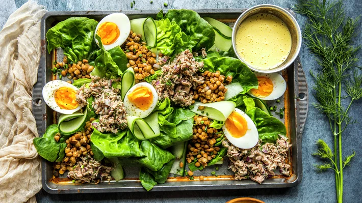 Egg- og tunfisksalat
