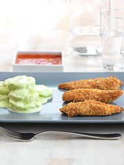 Kyllingnuggets med grønn potetsalat
