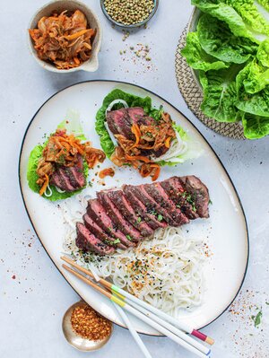 Biff med kimchi