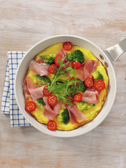 Eggepanne med brokkoli