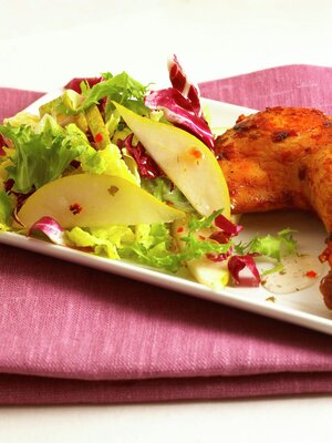 Kyllinglår med superenkel salat