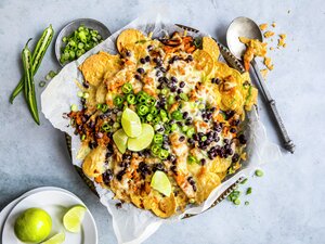 Nachos med kalkun