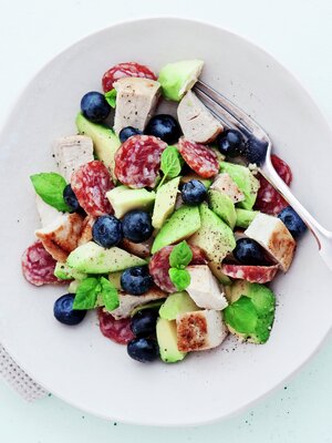 Kyllingsalat med avokado