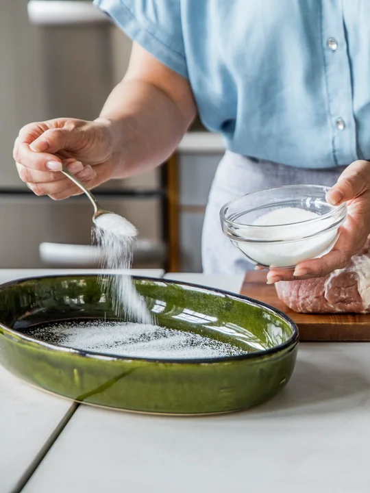 Bo Ssam med svinenakke - trinnbilder