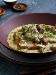 Kjekjøtt i dillsaus