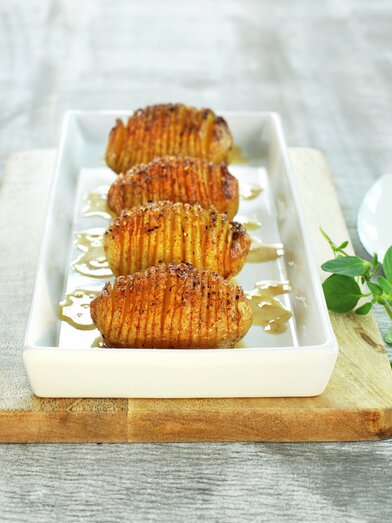 Hasselbackpoteter